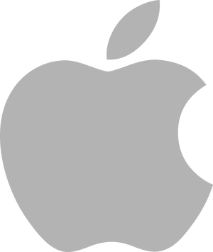 Apple logo grey.svg