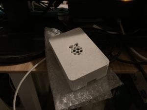 Raspberry Pi 4 inside a CanaKit case